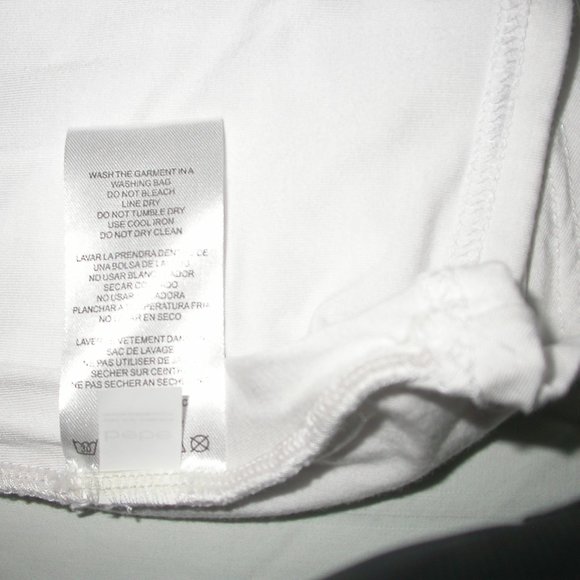 Rauched White Sleeveless Tunic - Picture 5 of 8